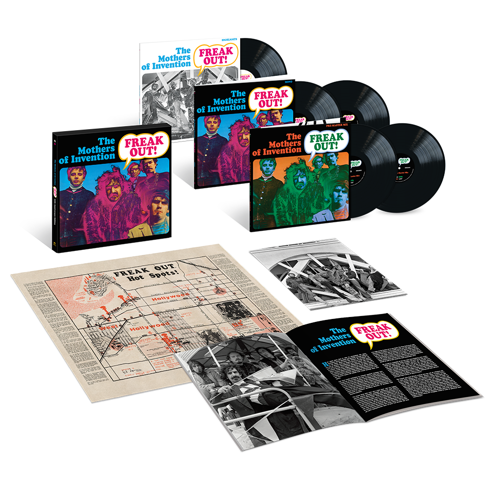 Frank Zappa The Mothers of Invention - Freak Out! 60th Anniversary 5LP Box Set 455245