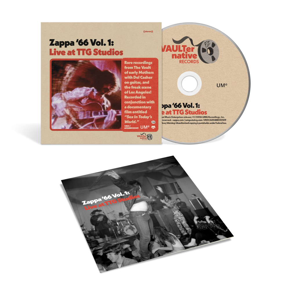 Frank Zappa Zappa '66 Vol . 1 Live Exclusive CD 441955