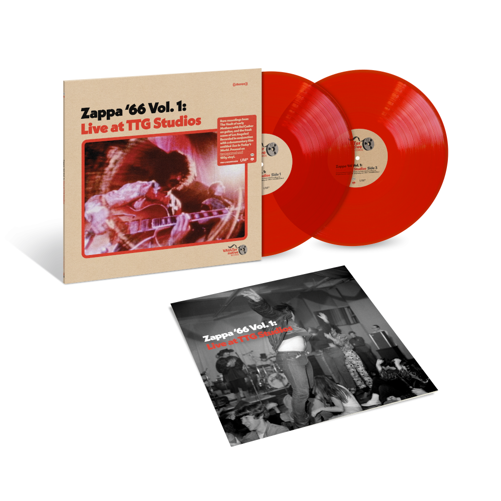 Frank Zappa Zappa '66 Vol . 1 Live Exclusive Translucent Red Vinyl LP 441957