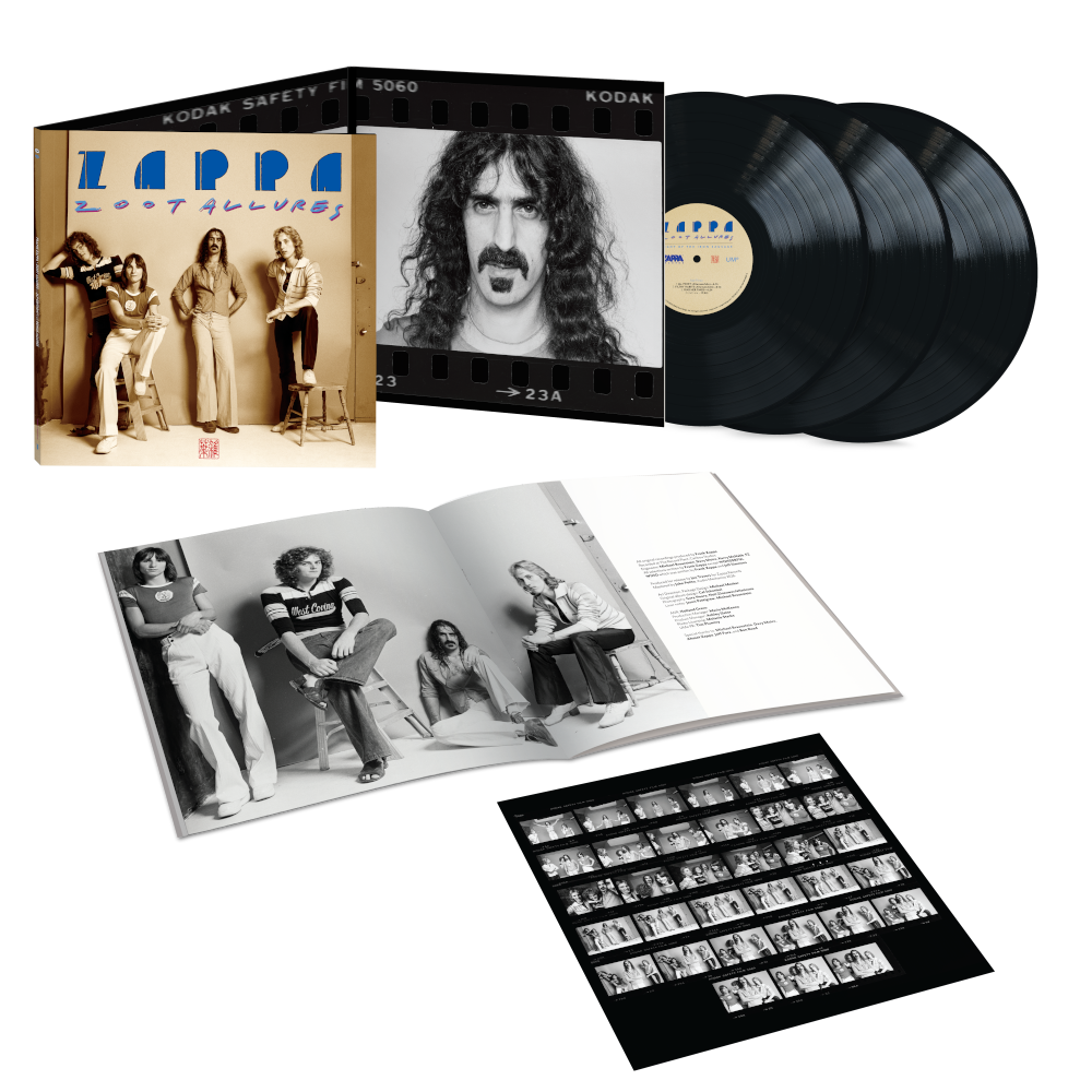 Frank Zappa Zoot Allures 50th Anniversary 3LP 180g BLACK VINYL EDITION 461723