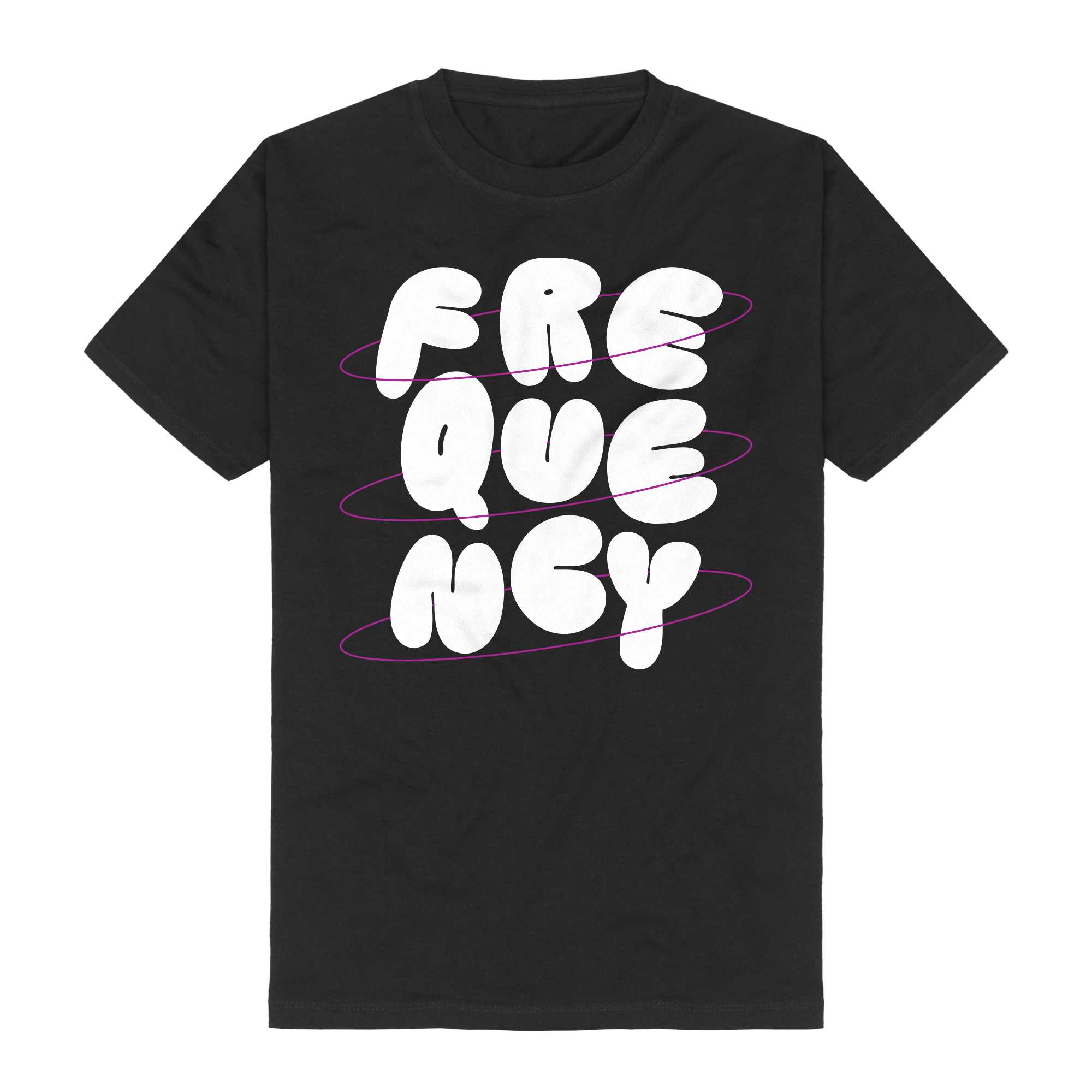 Frequency Festival Bubble Font Big (Line-Up 2025) T-Shirts 415384