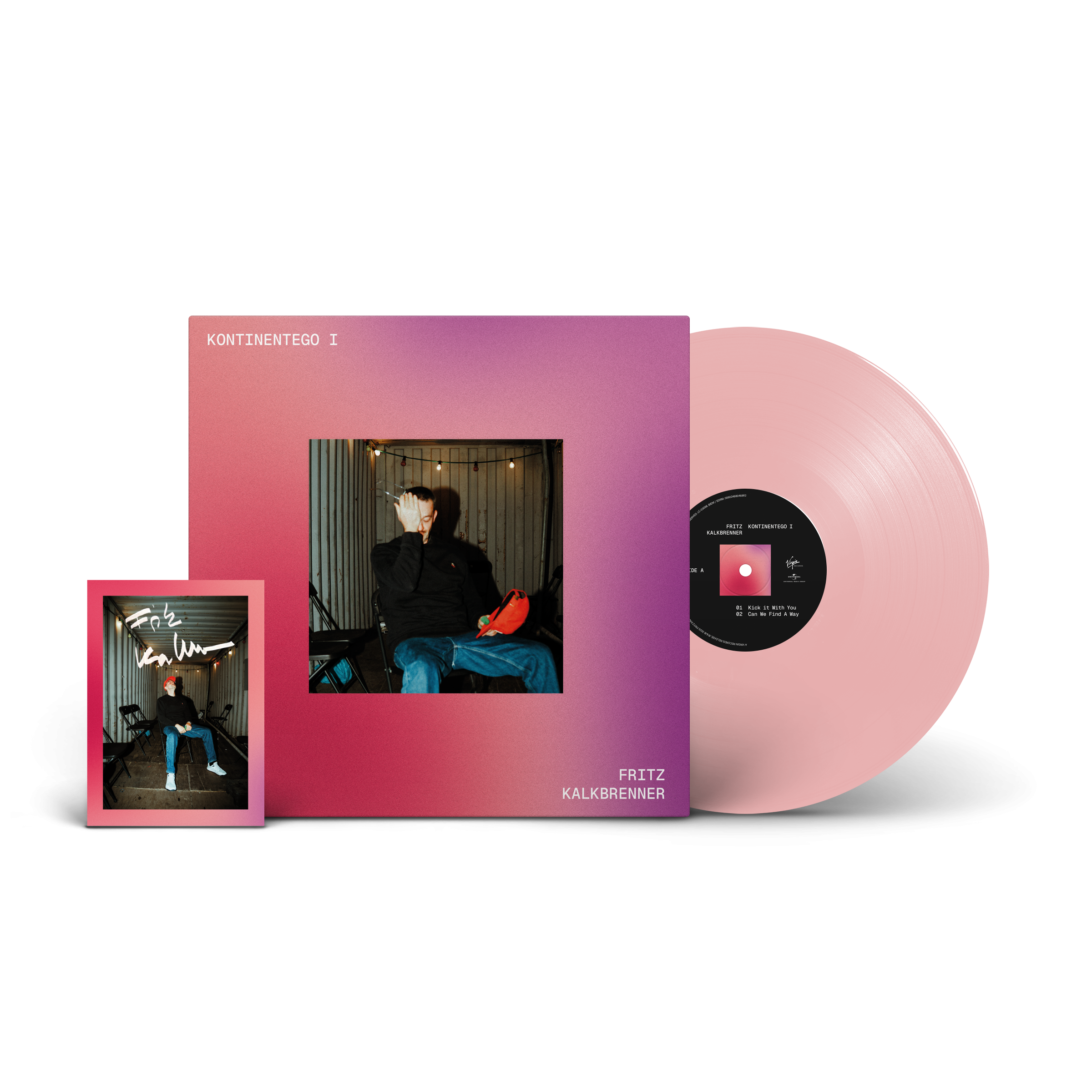 Fritz Kalkbrenner Kontinentego I Limitierte 12inch Coloured Vinyl (180 Gramm) + Signierte Art Card 423334