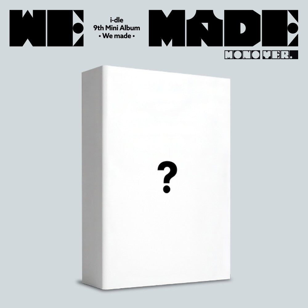 (G)I-DLE We made (Mono Ver.) CD 449250