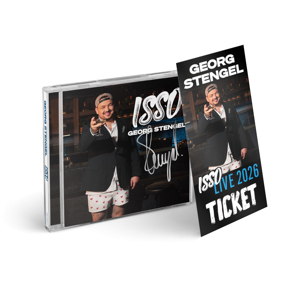 Georg Stengel ISSO Handsignierte CD + Konzertticket 421048