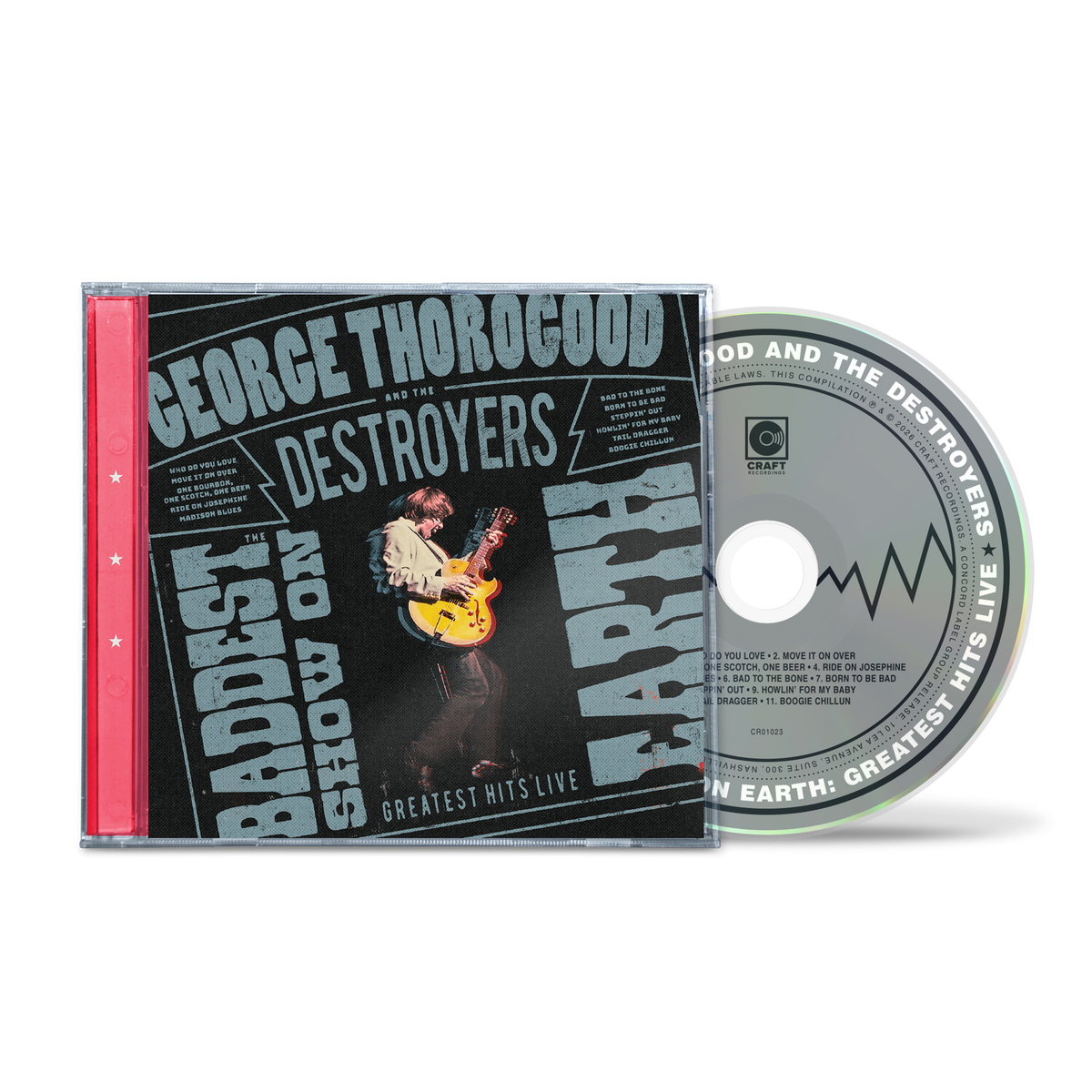 George Earth The Baddest Show On Earth: Greatest Hits Live - Bravado