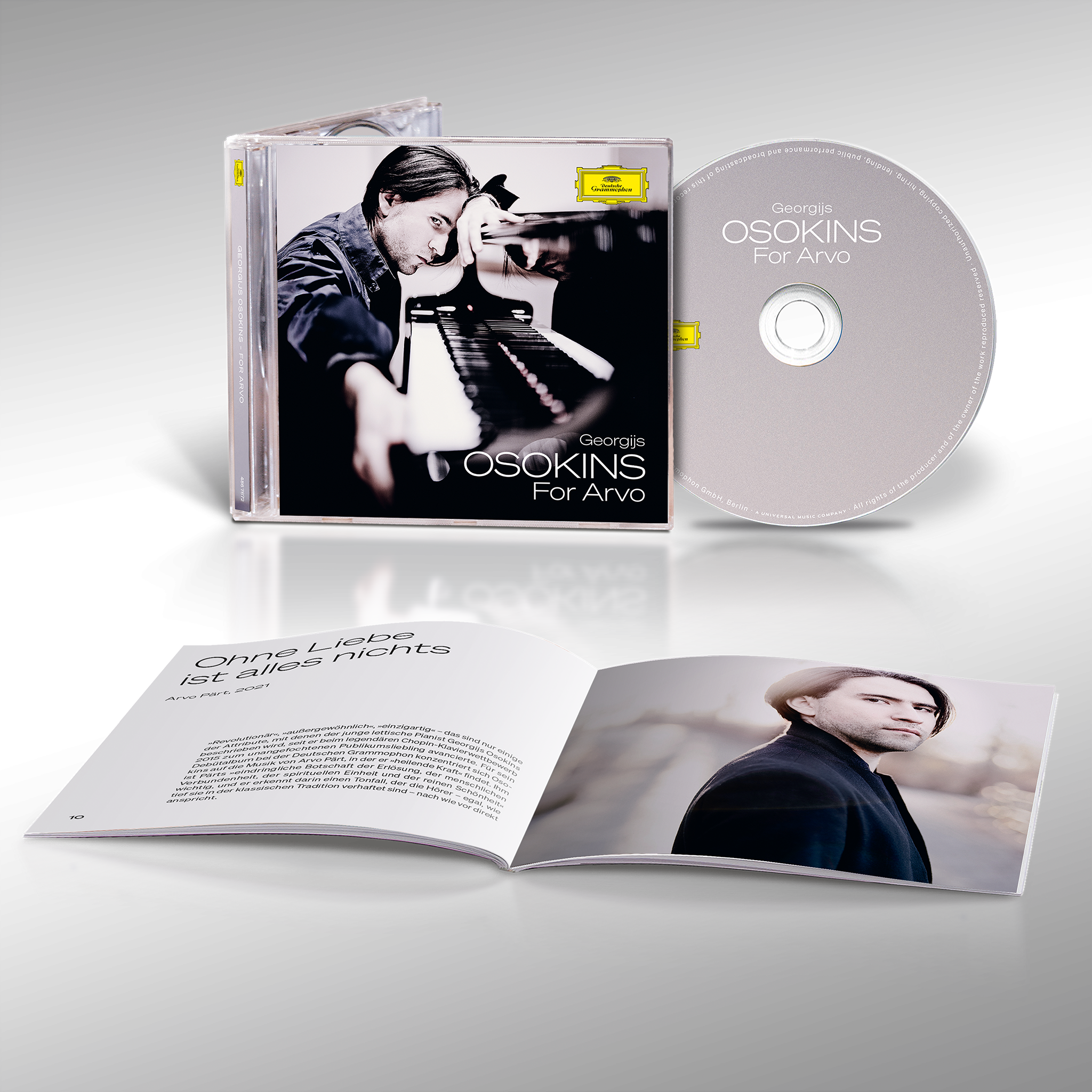 Georgijs Osokins For Arvo  1CD Digipack 416122