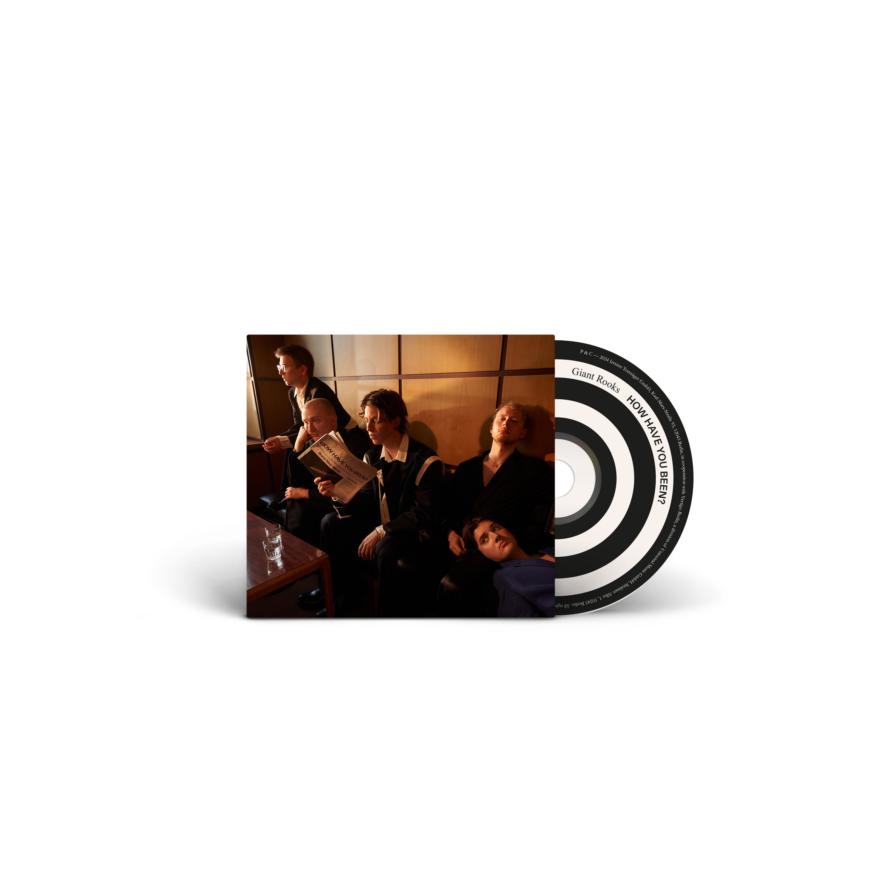 Giant Rooks How Have You Been? CD Digipack + T-Shirt Natural Raw 343644