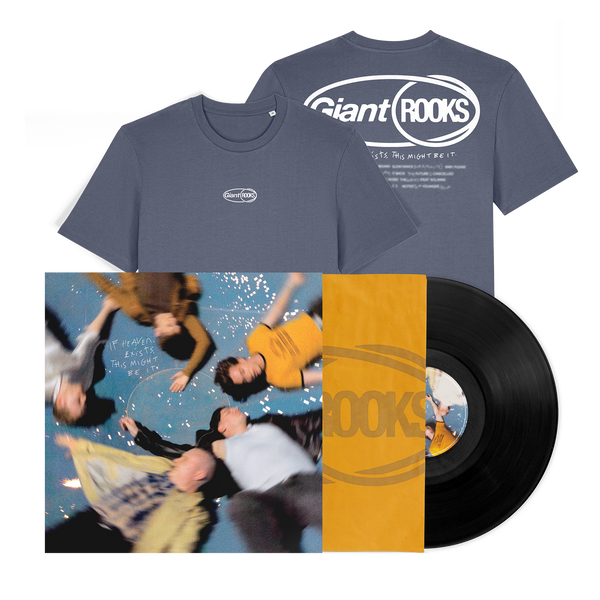 Giant Rooks - If Heaven Exists, This Might Be It (Black LP + T-Shirt Bundle)