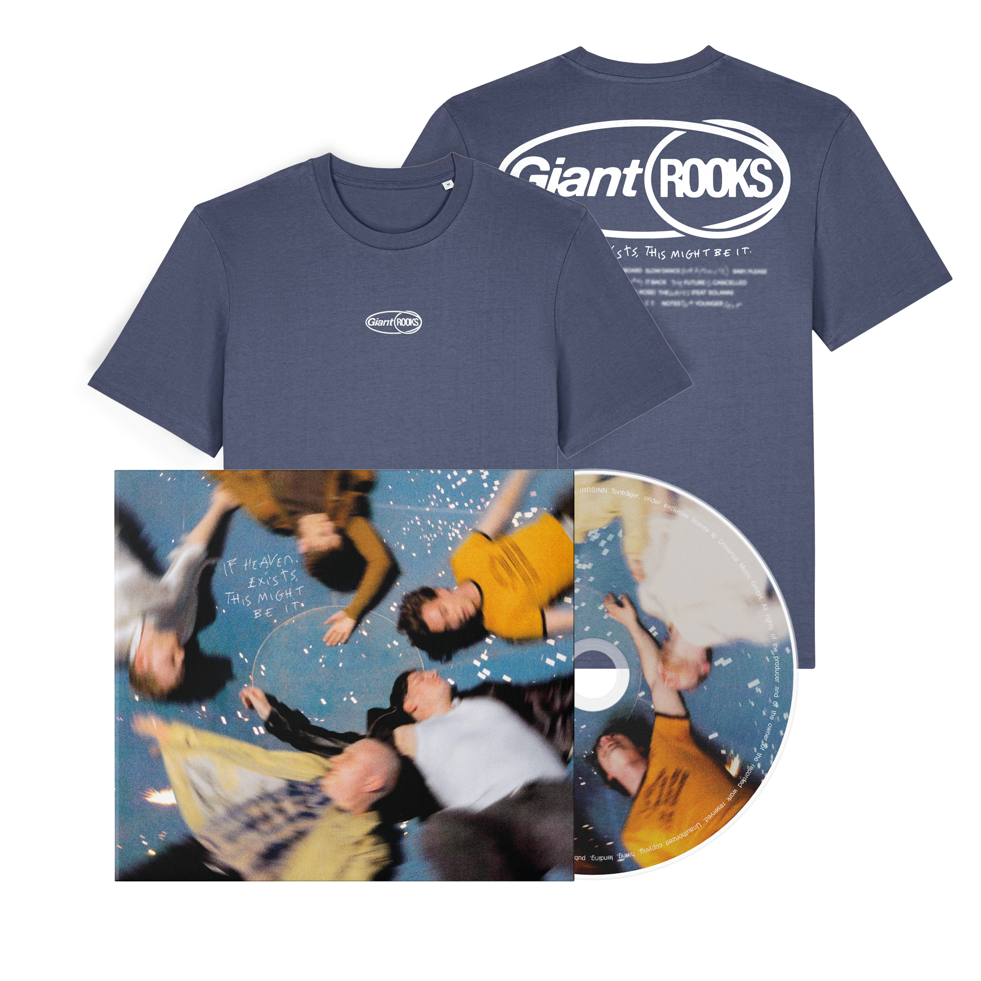 Giant Rooks If Heaven Exists, This Might Be It CD + T-Shirt Bundle 454303