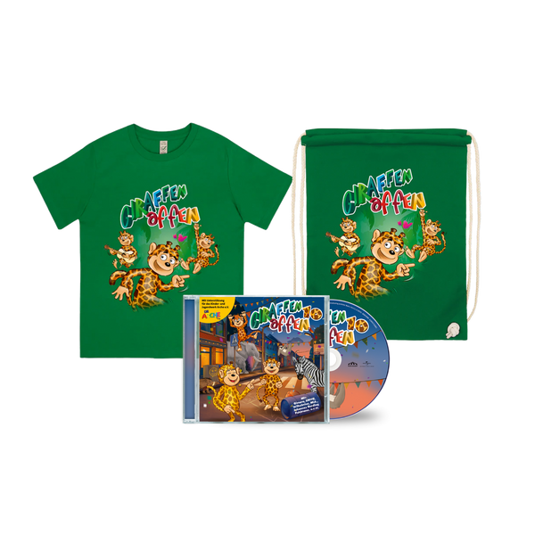Giraffenaffen - Giraffenaffen 10 (CD + T-Shirt + Gymbag)