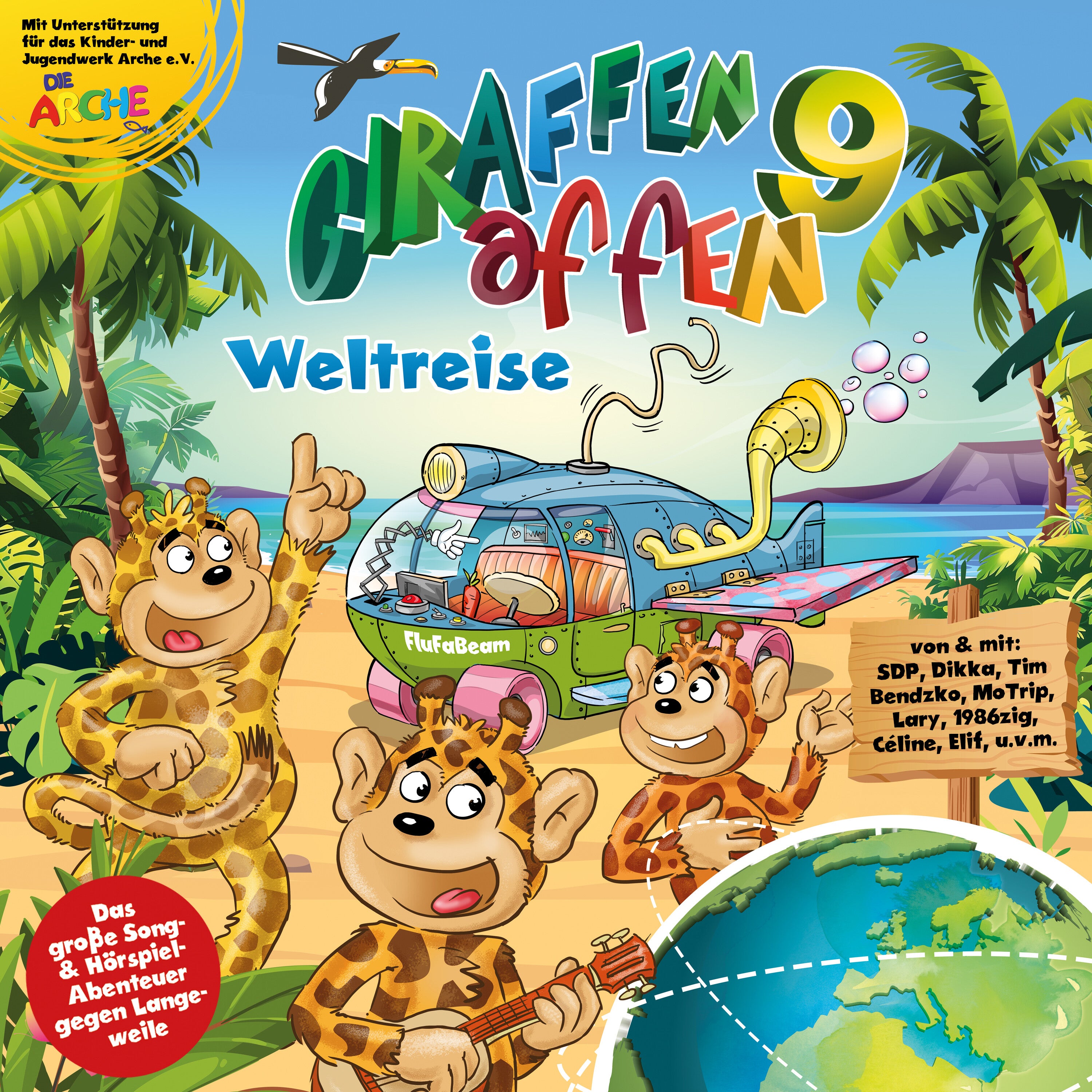 Giraffenaffen Giraffenaffen 9 - Weltreise CD Buchedition 381481