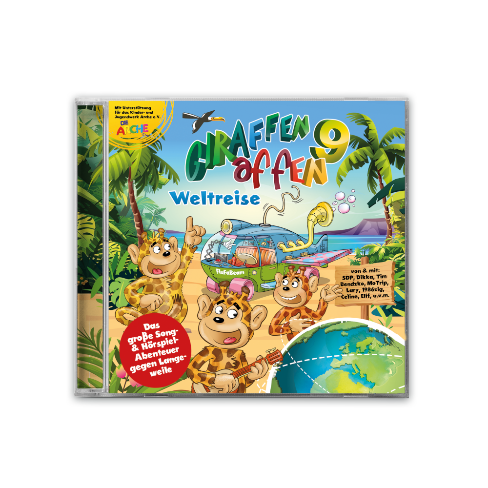 Giraffenaffen Giraffenaffen 9 - Weltreise CD 381784
