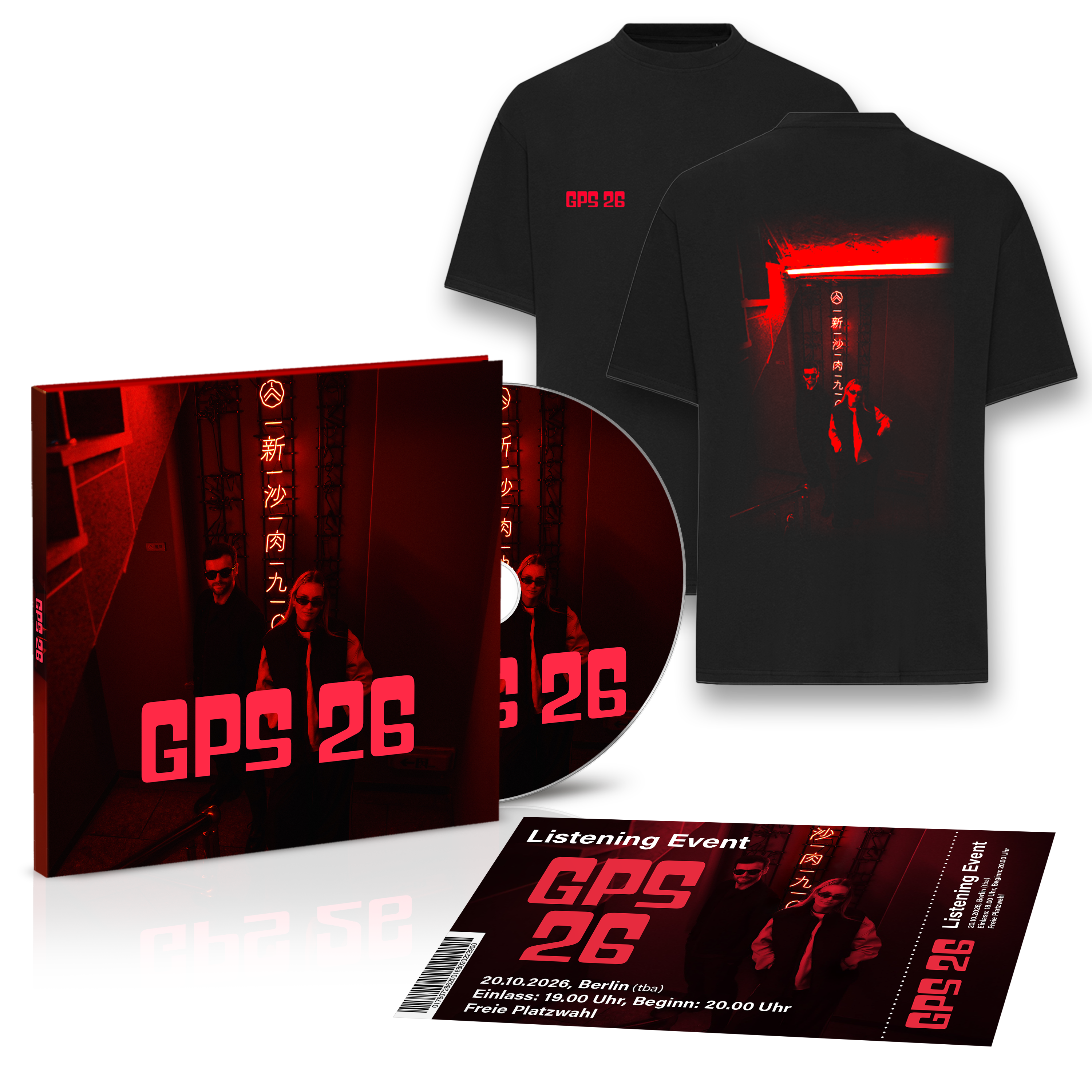 Glasperlenspiel GPS 26 CD + Listening Event + T-Shirt 456751
