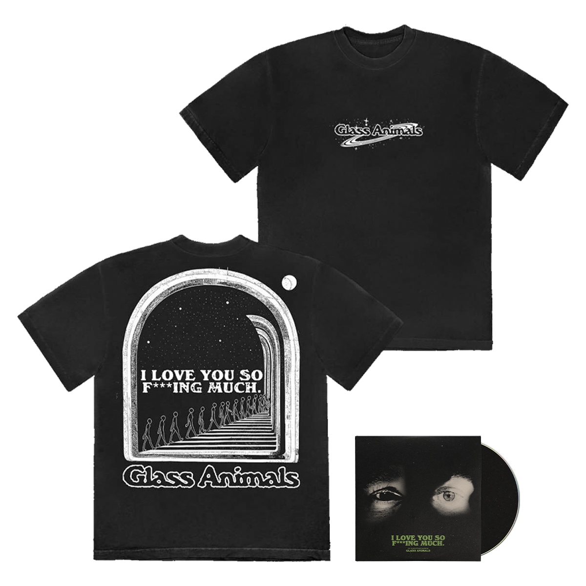 Glass Animals I Love You So F***ing Much CD + T-Shirt 354065