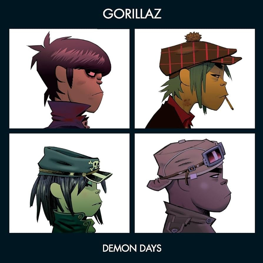 Gorillaz Demon Days Black Vinyl 2LP 437535