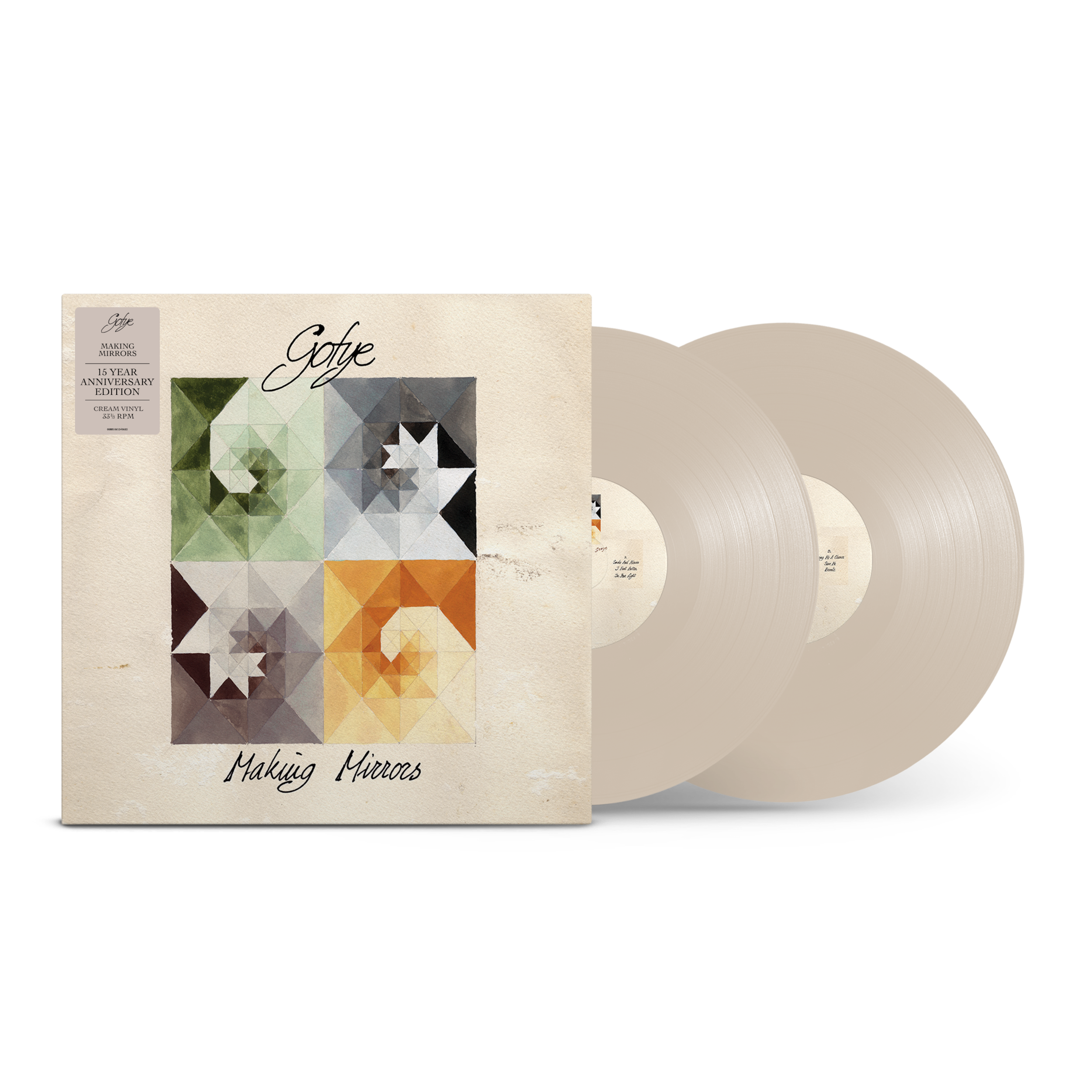 Gotye Making Mirrors  (15th Year Anniversary) Cream Vinyl 456715