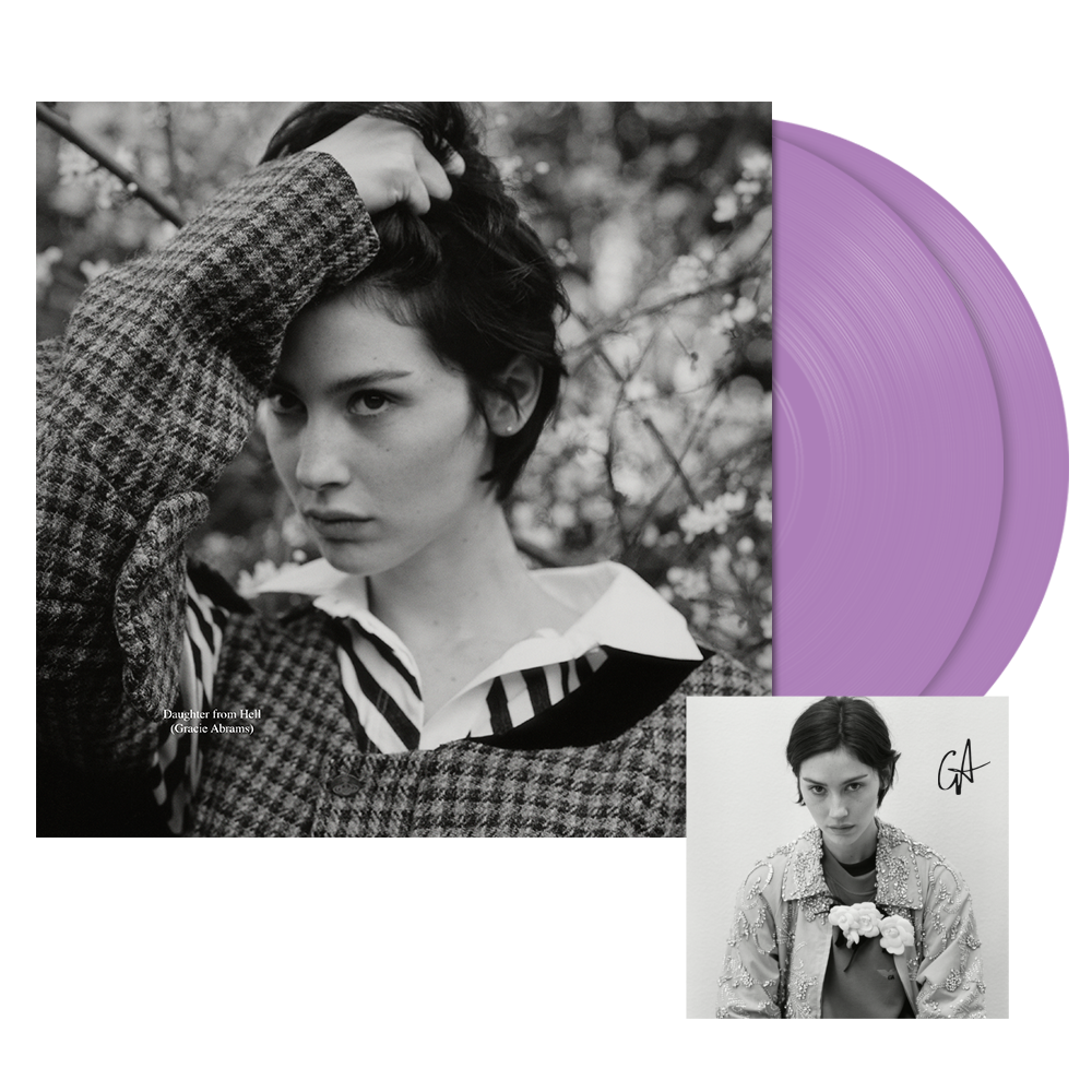 Gracie Abrams Daughter from Hell - Lavender Vinyl (GA Exclusive) + Signed Art Card Vinyl 446322