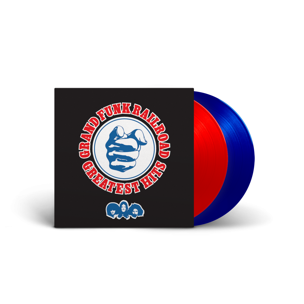 Grand Funk Railroad Greatest Hits Limited Red And Blue Vinyl 2LP 424496