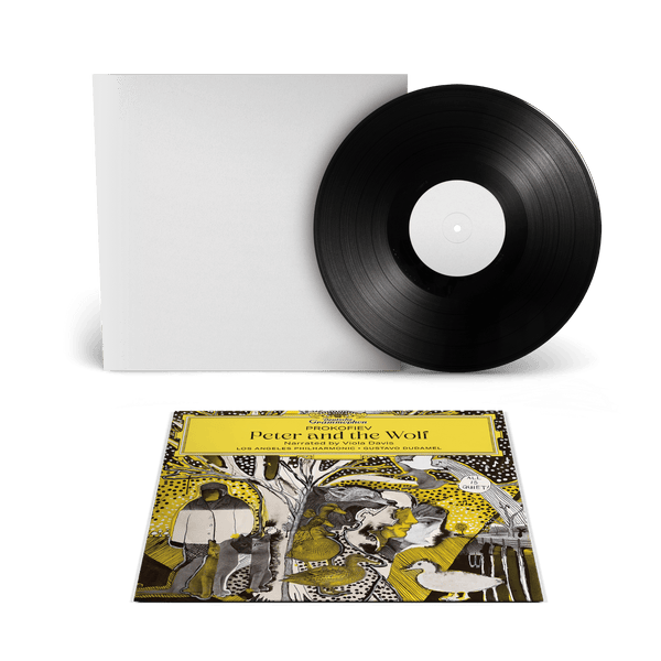 Gustavo Dudamel, Viola Davis, Los Angeles Philharmonic Orchestra - Peter and the Wolf (White Label LP)