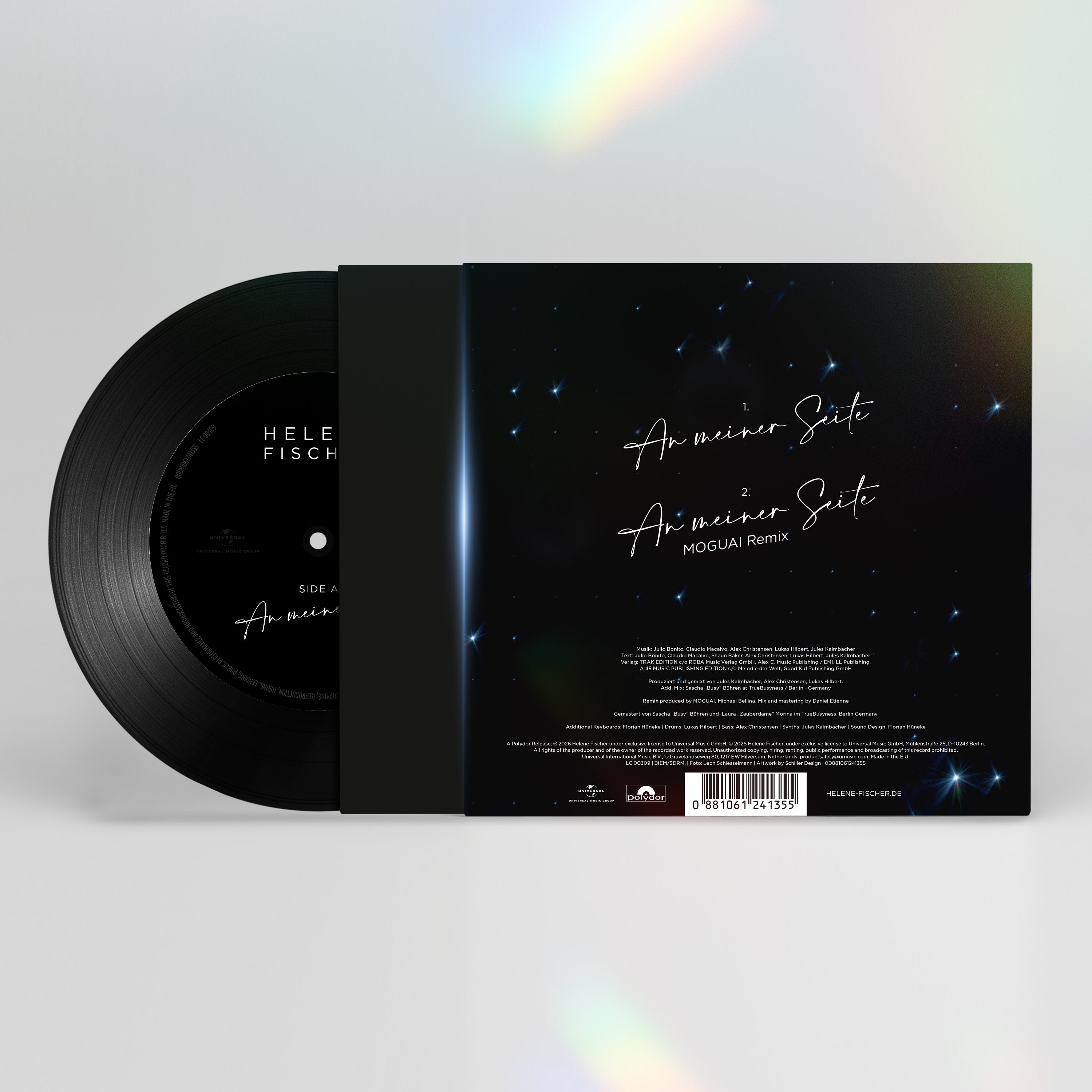 Helene Fischer An Meiner Seite Limitierte 7" Vinyl Single black (inkl. Remix) 456451