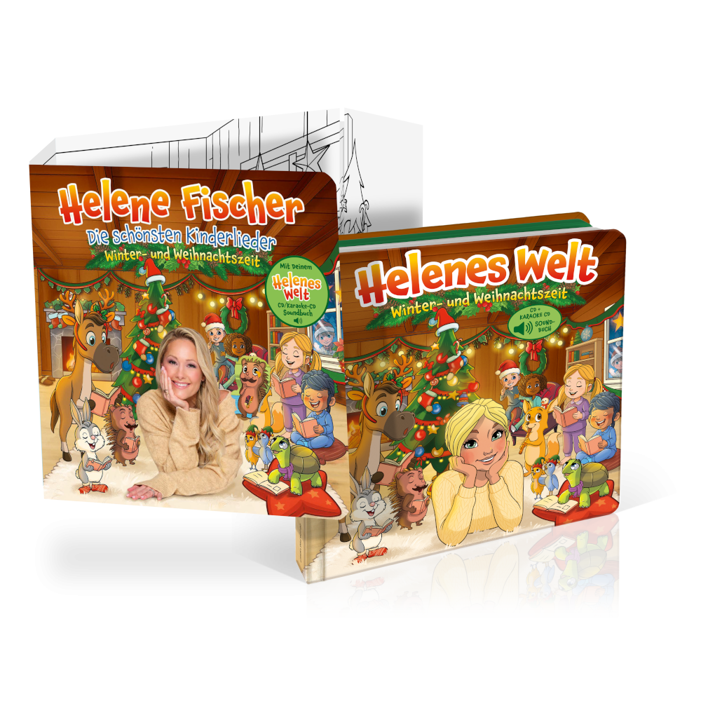 Helene Fischer DIE SCHÖNSTEN KINDERLIEDER – WINTER- UND WEIHNACHTSZEIT Soundbuch Bundle 426030