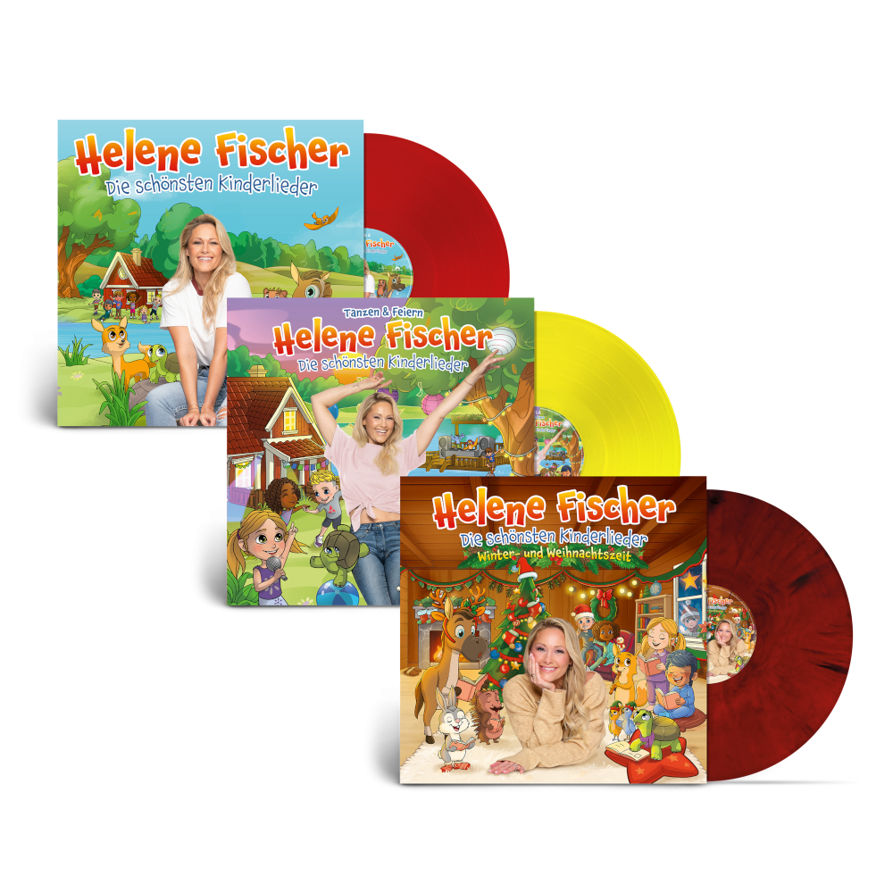 Helene Fischer DIE SCHÖNSTEN KINDERLIEDER – WINTER- UND WEIHNACHTSZEIT Vinyl Bundle 426350