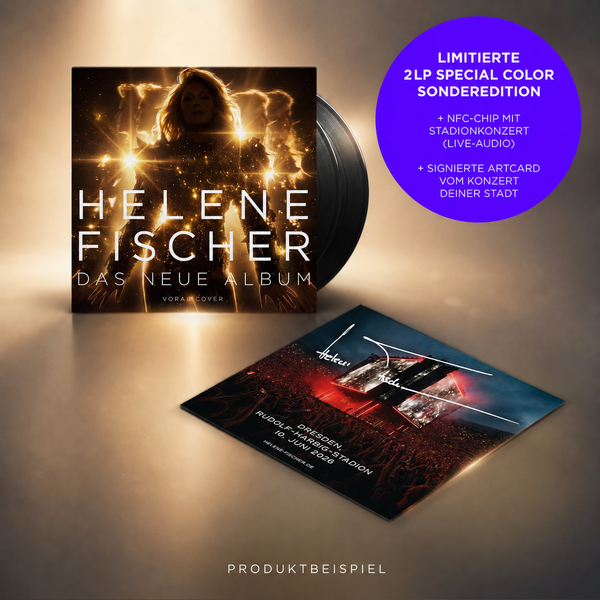 Helene Fischer - Das neue Album (Limitierte Doppel-Vinyl Bundle Sonderedition mit signierter Artcard von deinem Konzert und digitaler Zugang zu Livekonzert-Audio)