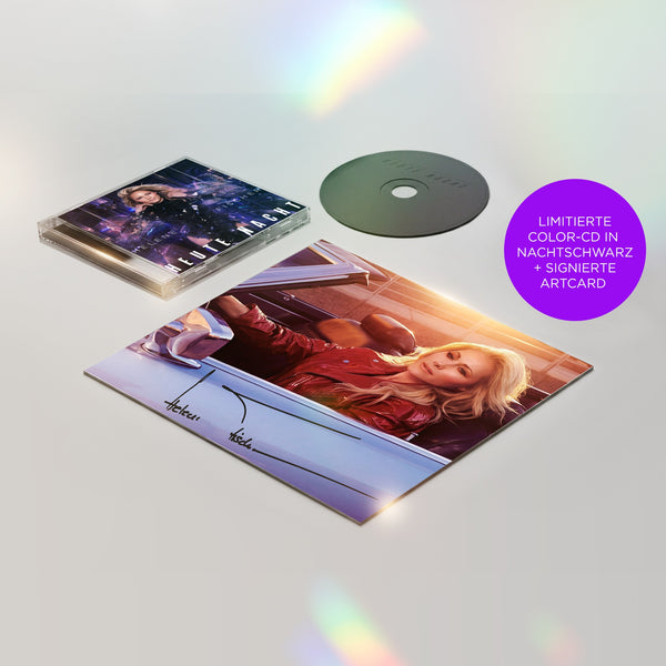 Helene Fischer - Heute Nacht (Ltd. Color-CD in Nachtschwarz + schwarz signierte Artcard (Motiv 