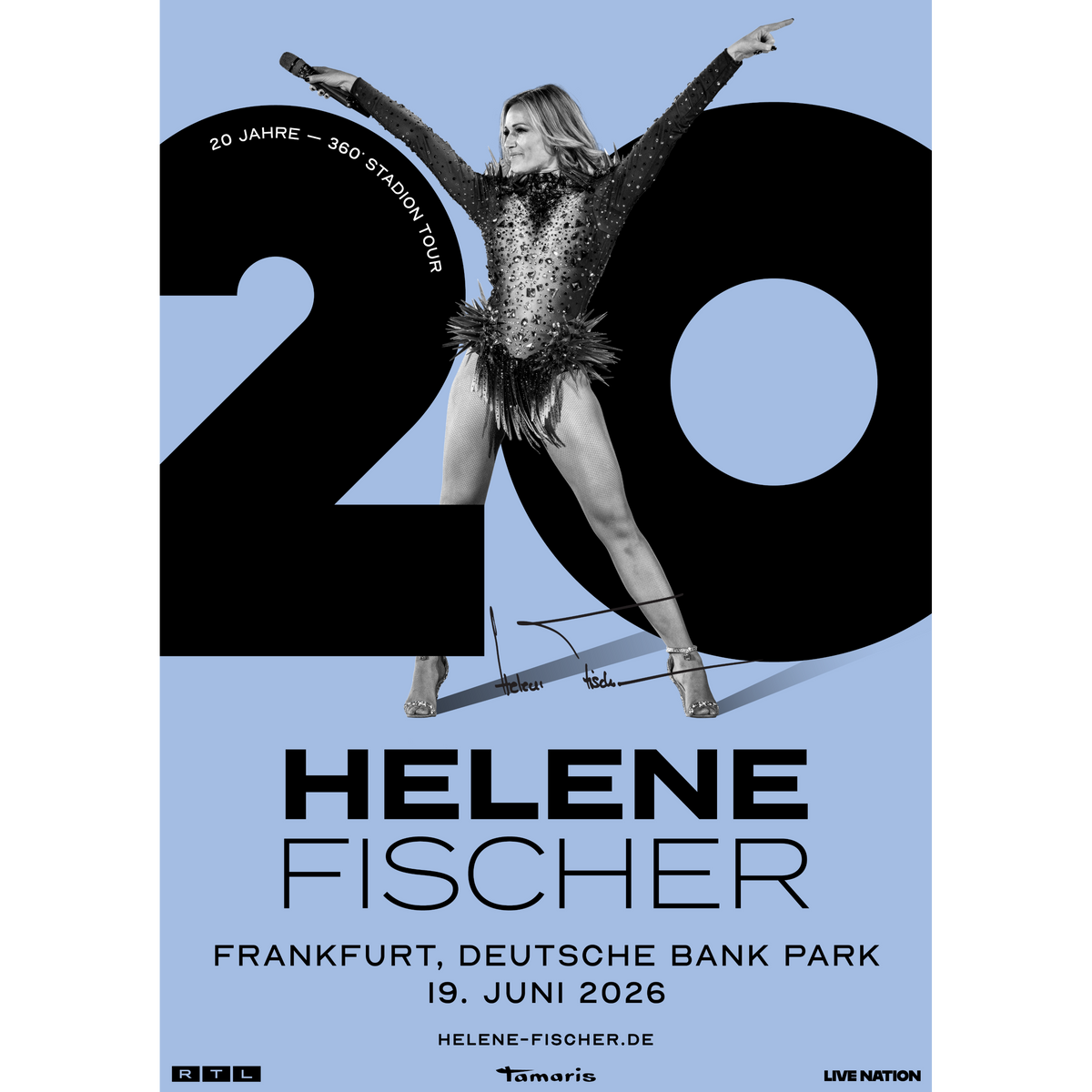 Helene Fischer WIR Ltd. 3CD Bundle-Sonderedition mit 1CD Album, 2CD Live und signiertem Tourplakat von deinem Konzert der 360° Stadiontour 464433