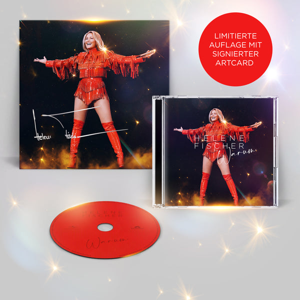 Helene Fischer - Warum (Limitiertes Bundle: CD und große silbern signierte Artcard (25x25cm))