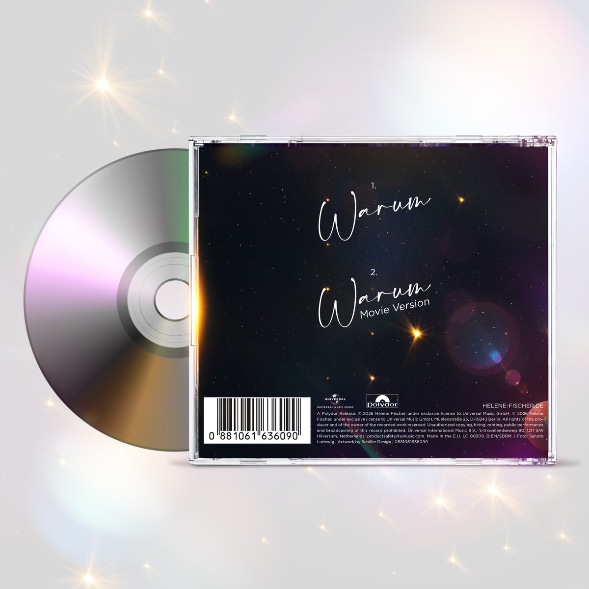 Helene Fischer Warum Ltd. Bundle: CD-Jewelcase und stylisches Helene Fischer T-Shirt 461041