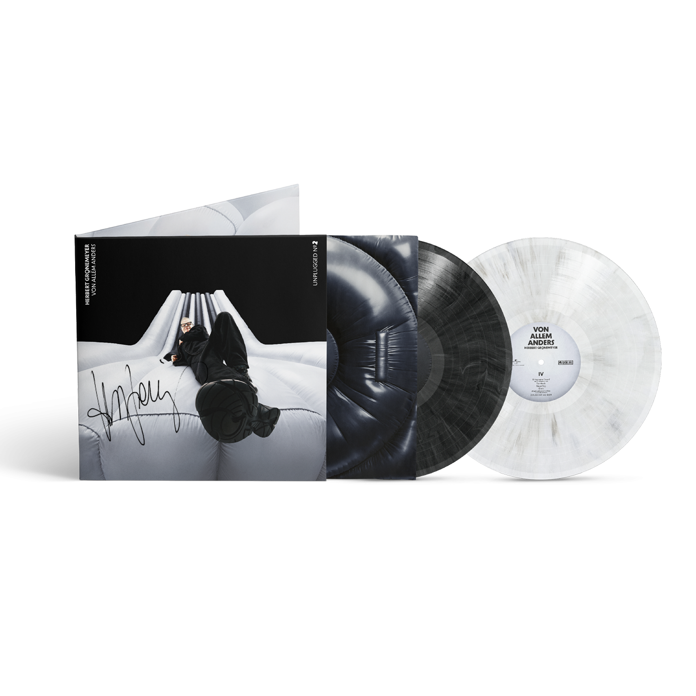 Herbert Grönemeyer Unplugged 2 • Von allem anders Limitierte 2LP marbled signiert 418860