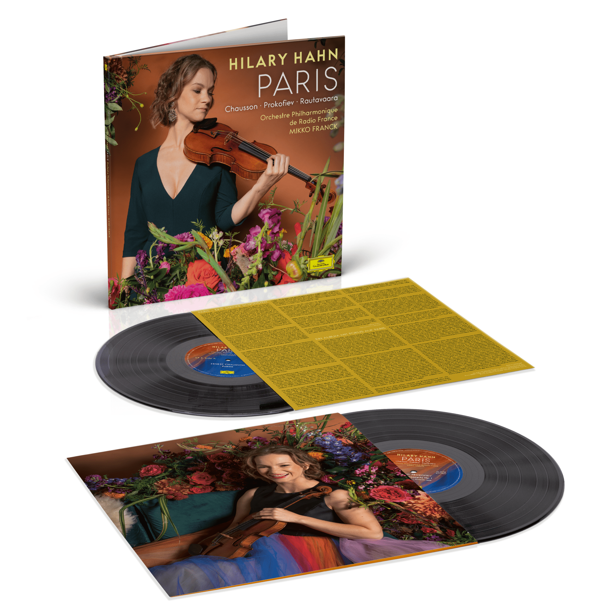 Hilary Hahn PARIS (2LP Gatefold) 2LP 118169