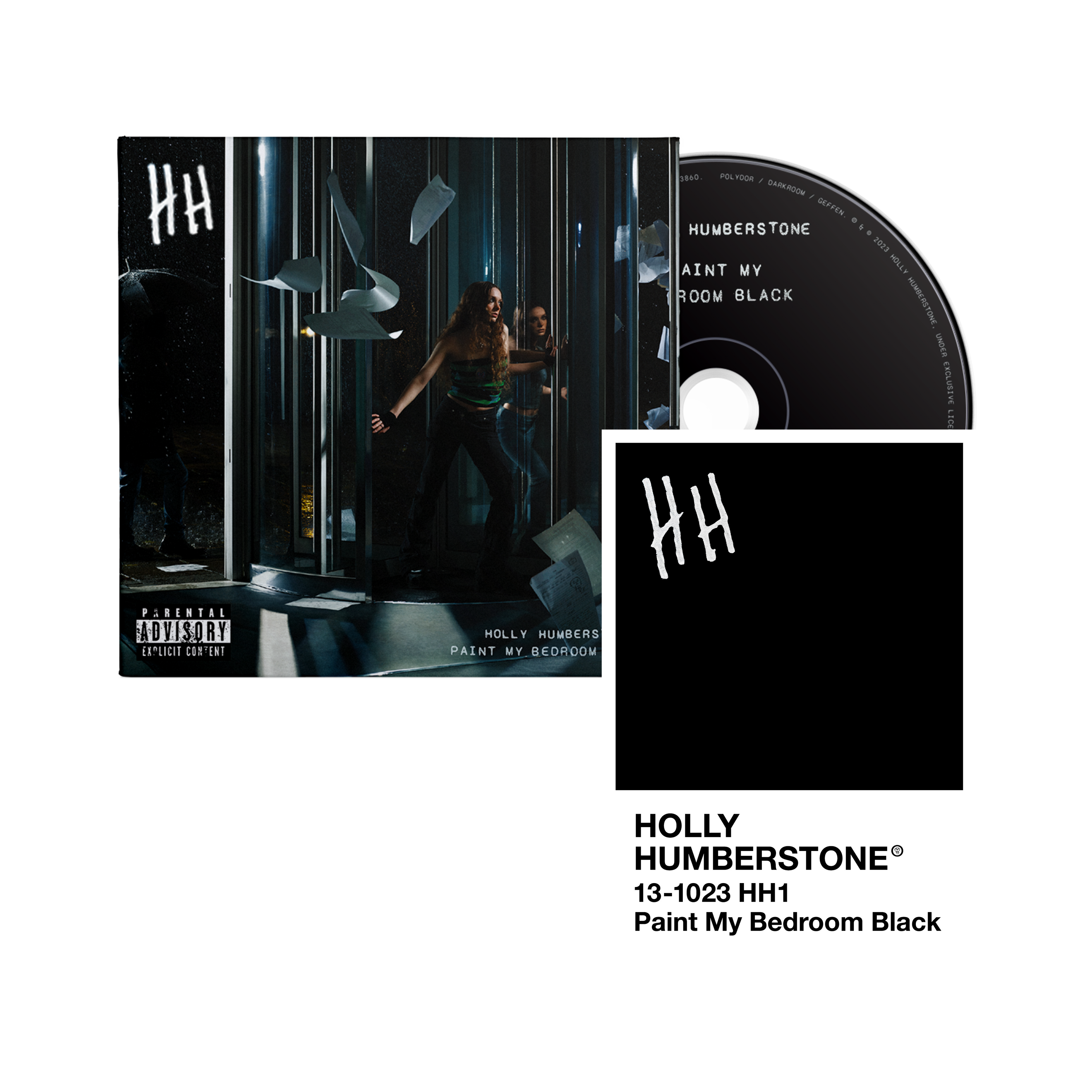 Holly Humberstone Paint My Bedroom Black Standard CD + Signed Card 315884