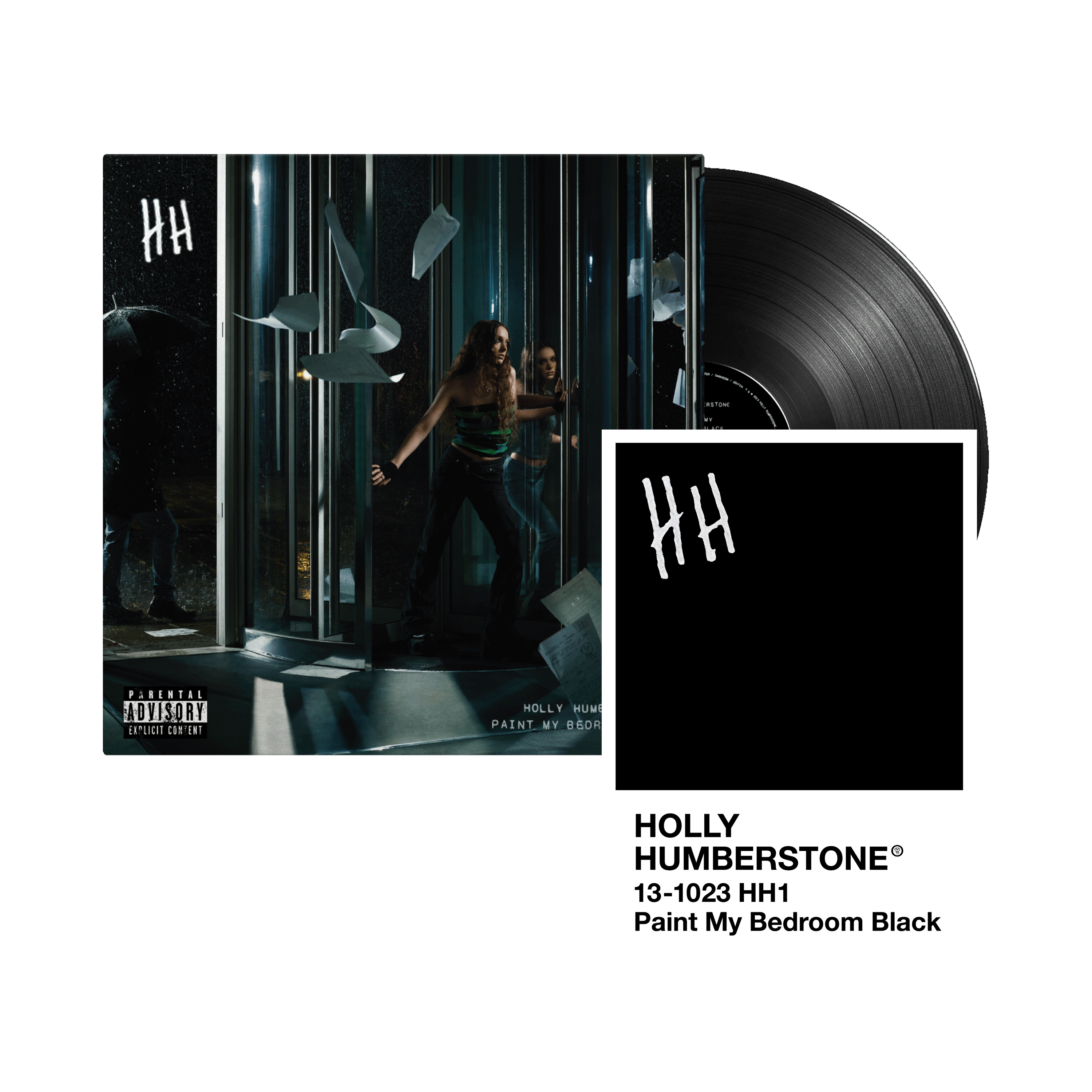 Holly Humberstone Paint My Bedroom Black Limited edition Eco-Mix Black Vinyl + Signed Card 315877