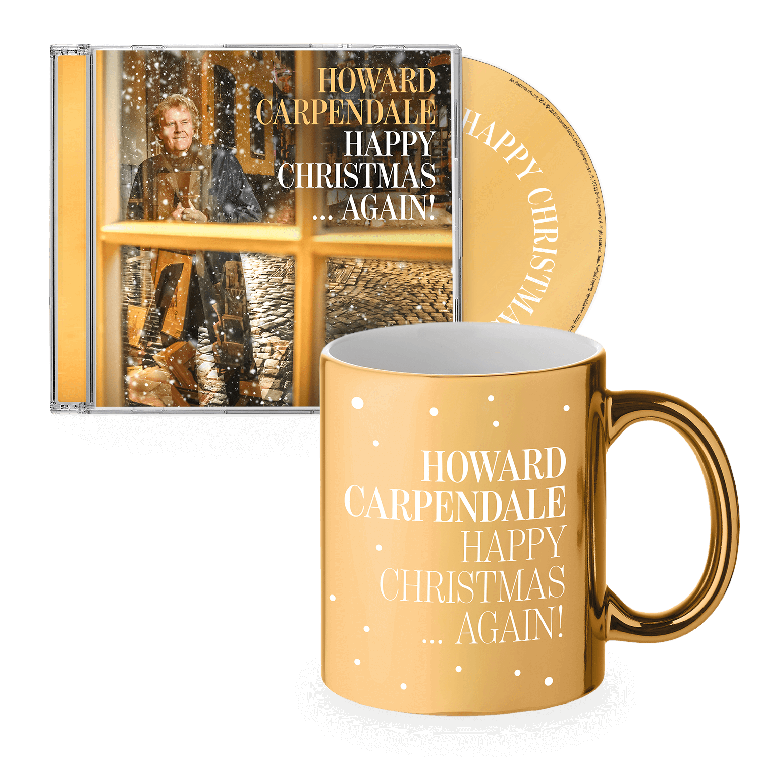 Howard Carpendale Happy Christmas… Again! 1CD Jewelcase + Weihnachtstasse 423734