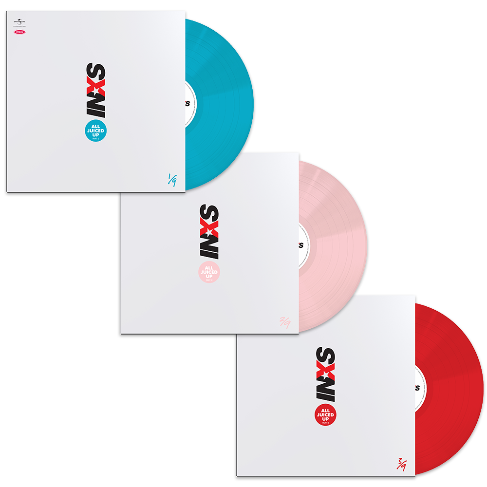 INXS All Juiced Up Part Two 3 x Coloured Vinyl EP 330080