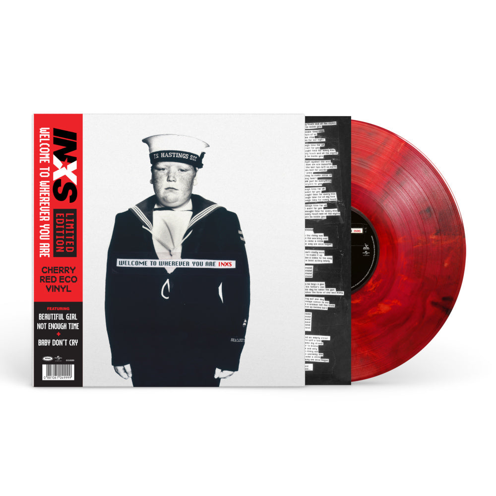 INXS Welcome To Wherever You Are Limited Cherry Red Eco Vinyl LP 459691
