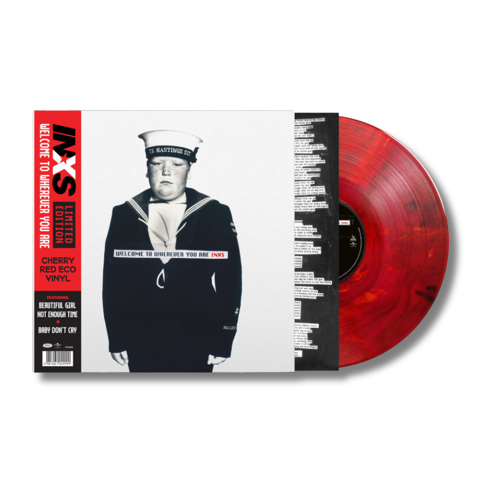 INXS Welcome To Wherever You Are Limited Cherry Red Eco Vinyl LP 459985