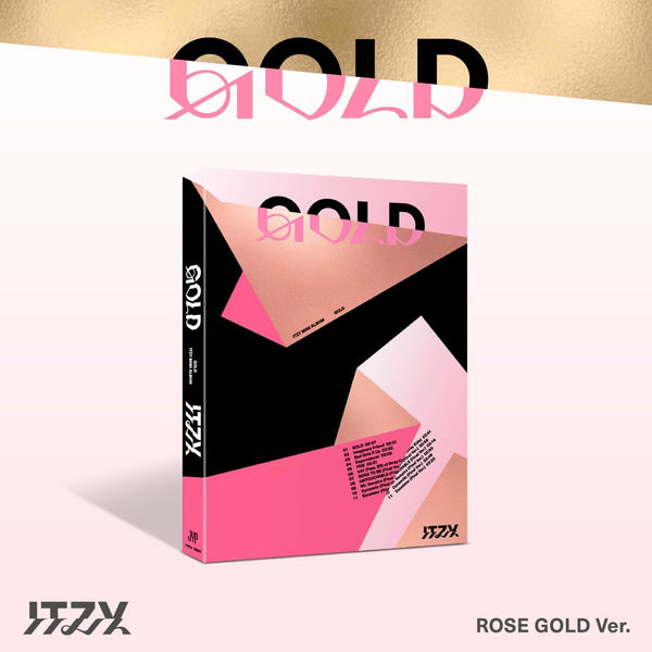 ITZY - GOLD (ROSE GOLD Ver.) (CD)
