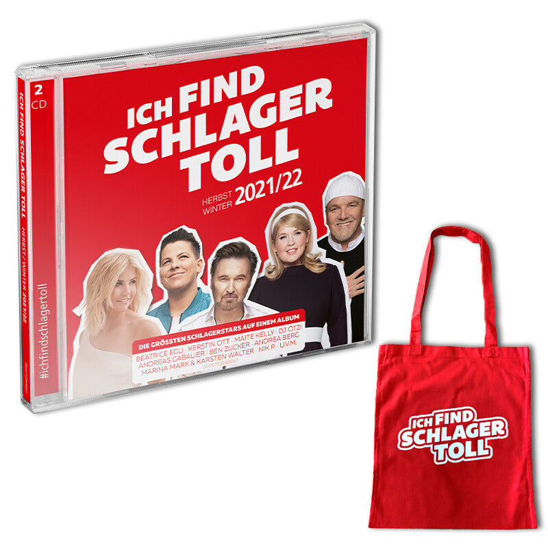 Ich find Schlager toll Ich find Schlager toll - Herbst/Winter 2021/22 2CD + Jutetasche 119163