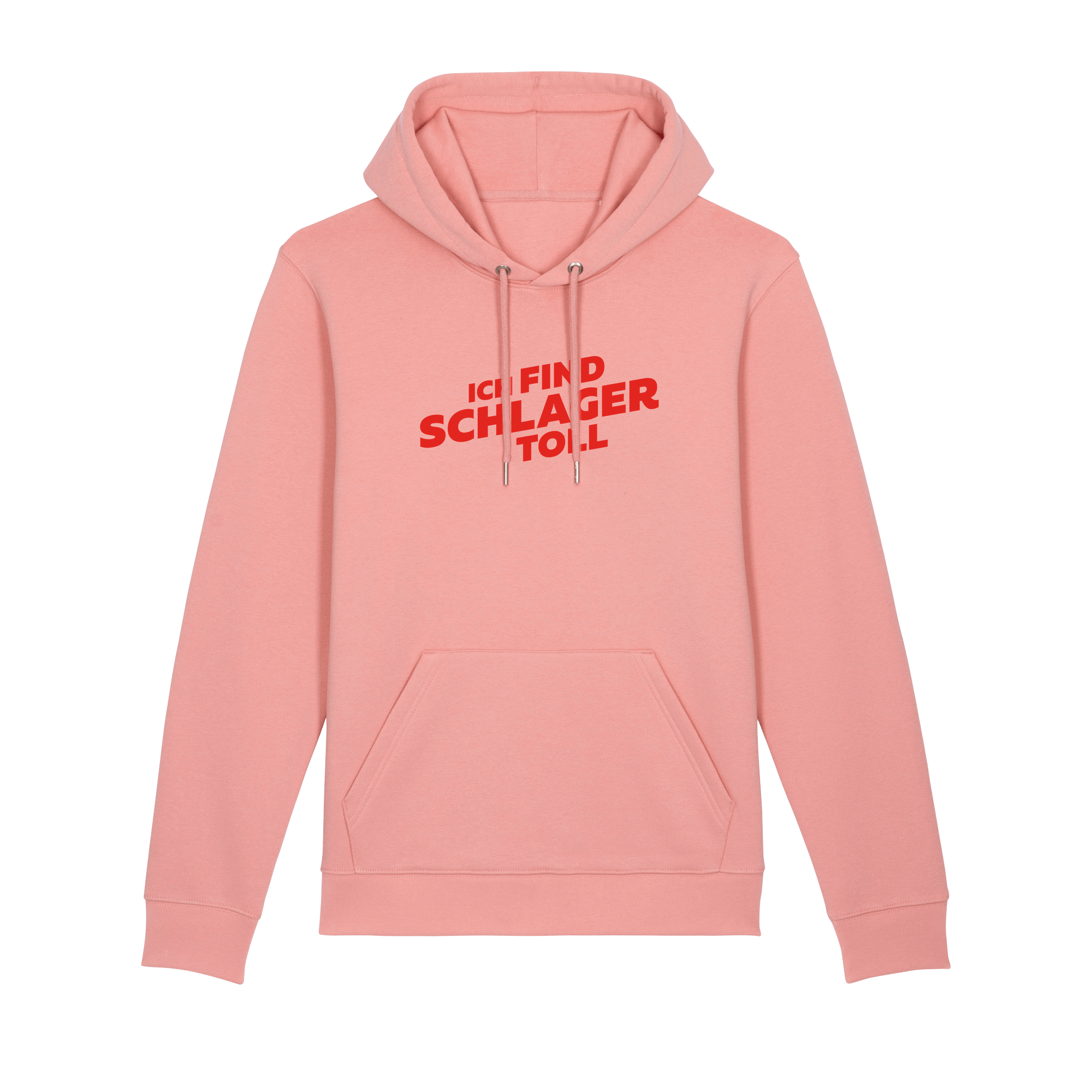 Ich find Schlager toll Logo Flat Kapuzenpullover 119205