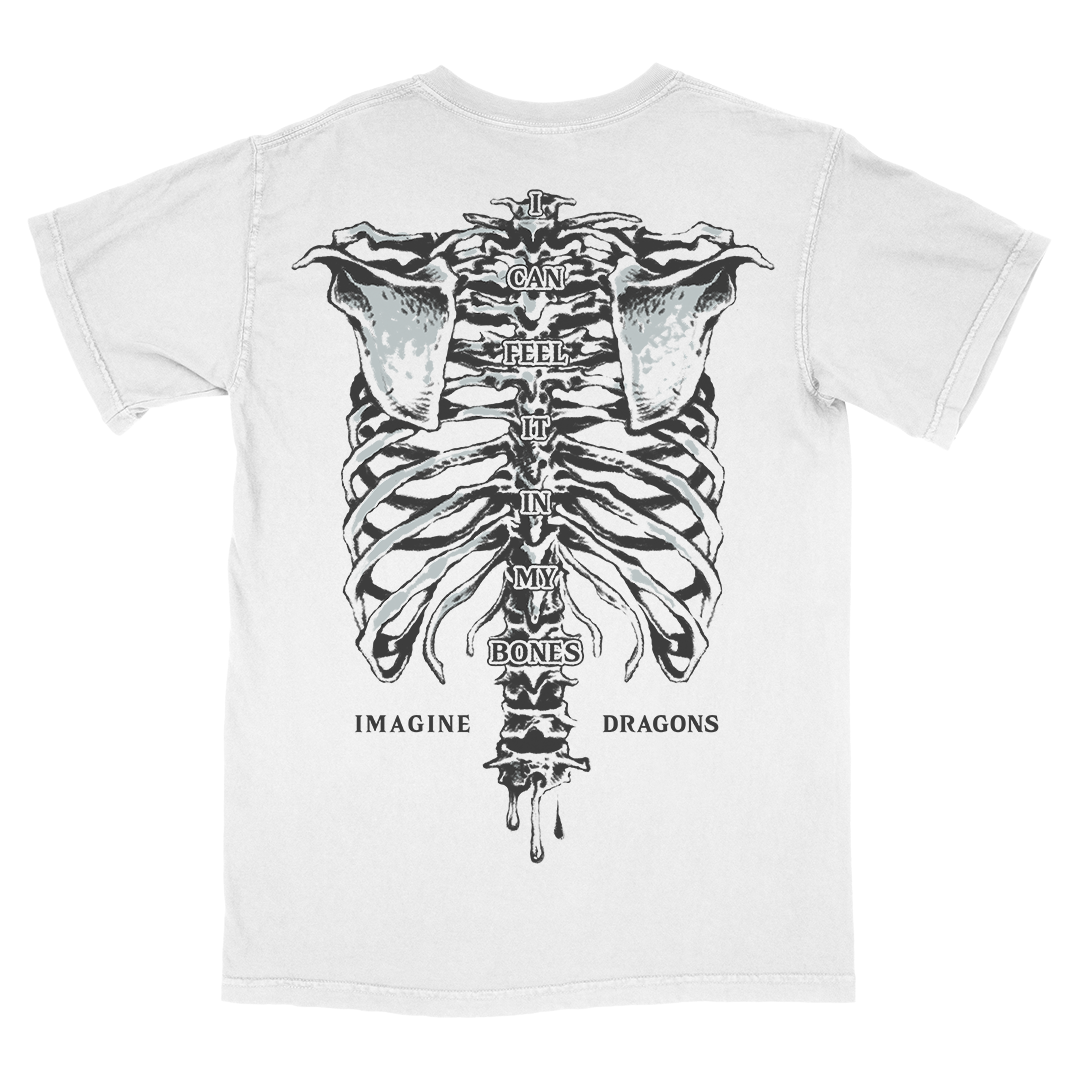 Imagine Dragons Feel It In My Bones Skeleton Tee T-Shirts 423302
