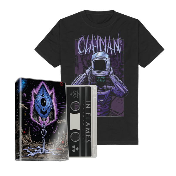 In Flames - Clayman (20th Anniversary) - Ltd. MC + T-Shirt Bundle (Musik Bundle)