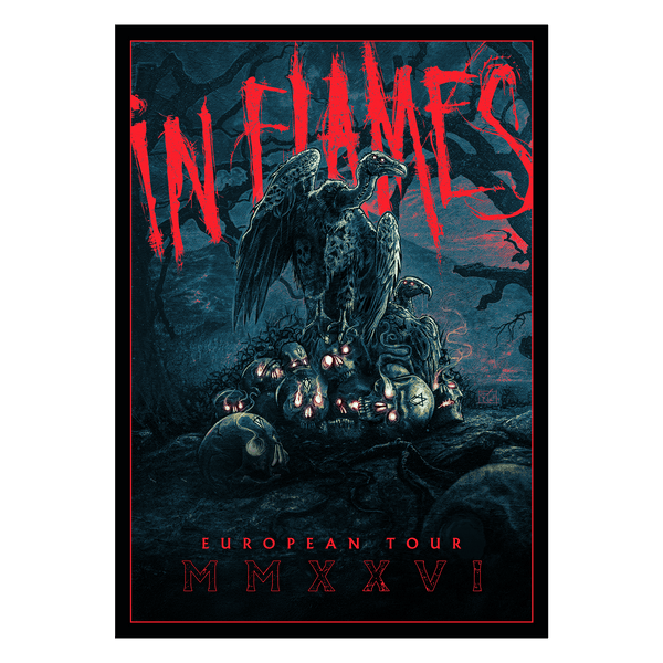 In Flames - European Tour 2026 (Poster)