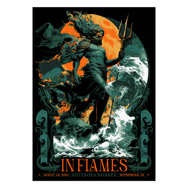 In Flames - Göteborg Brinner 2026 (Poster)