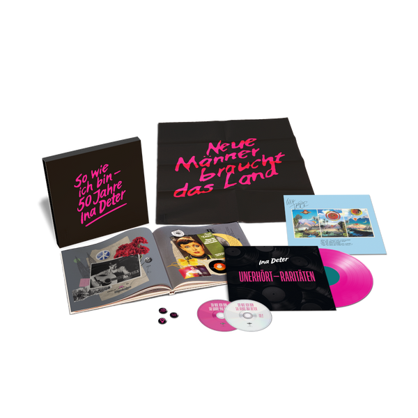 Ina Deter - So Wie Ich Bin - 50 Jahre Ina Deter (Limitiertes Box-Set Mit Handsigniertem Print)