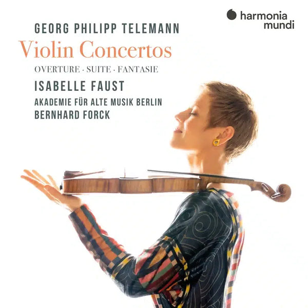 Isabelle Faust, Bernhard Forck, Akademie Fur Alte Musik Berlin - Telemann: Violinkonzerte. Ouvertüren, Suiten, Fantasie, Zirkelkanon, usw. (1 CD)