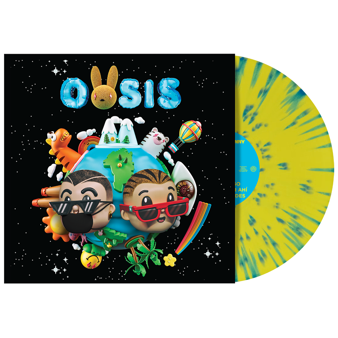 J Balvin Oasis 1LP Limited Edition Splatter Vinyl 441551