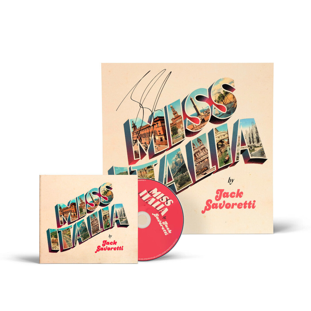 Jack Savoretti Miss Italia CD + signed Artprint 358563